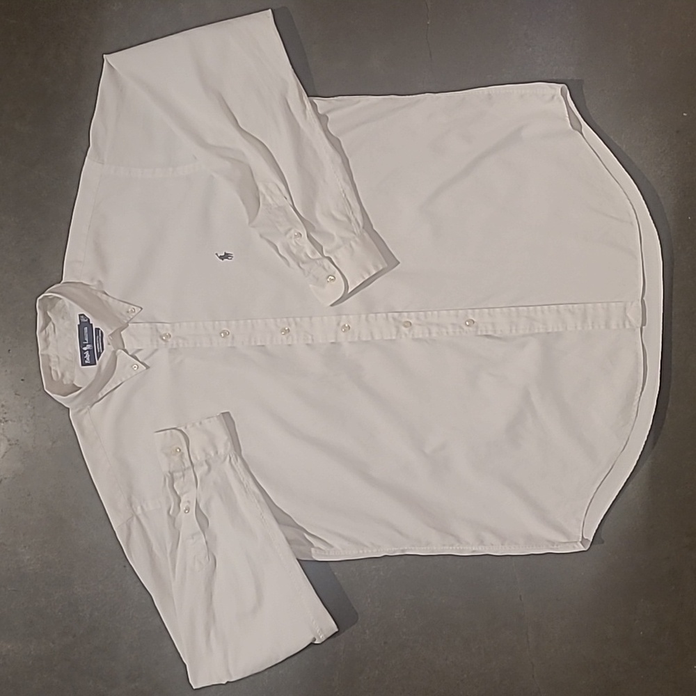 RALPH LAUREN YARMOUTH FIT OXFORD BUTTON DOWN SHIRT - Picture 1 of 5